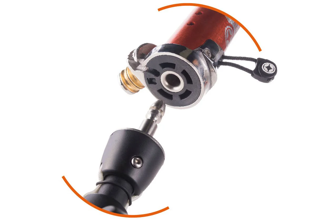 RDM Elite Stainless Steel Mast Extension & Baseplate Tendon Joint HD (U-Pin)